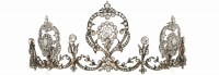 Lot 14 - Diamond tiara, circa 1905
