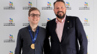 Goldsmiths’ company diamond mounting apprentices top the medals table at Worldskills UK Live 2018